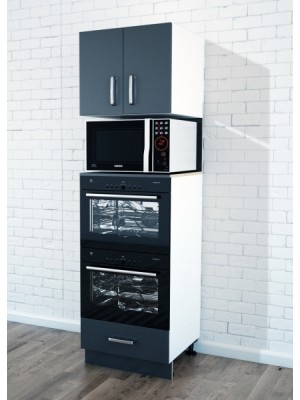 2 Door Double Wall Oven Cabinet